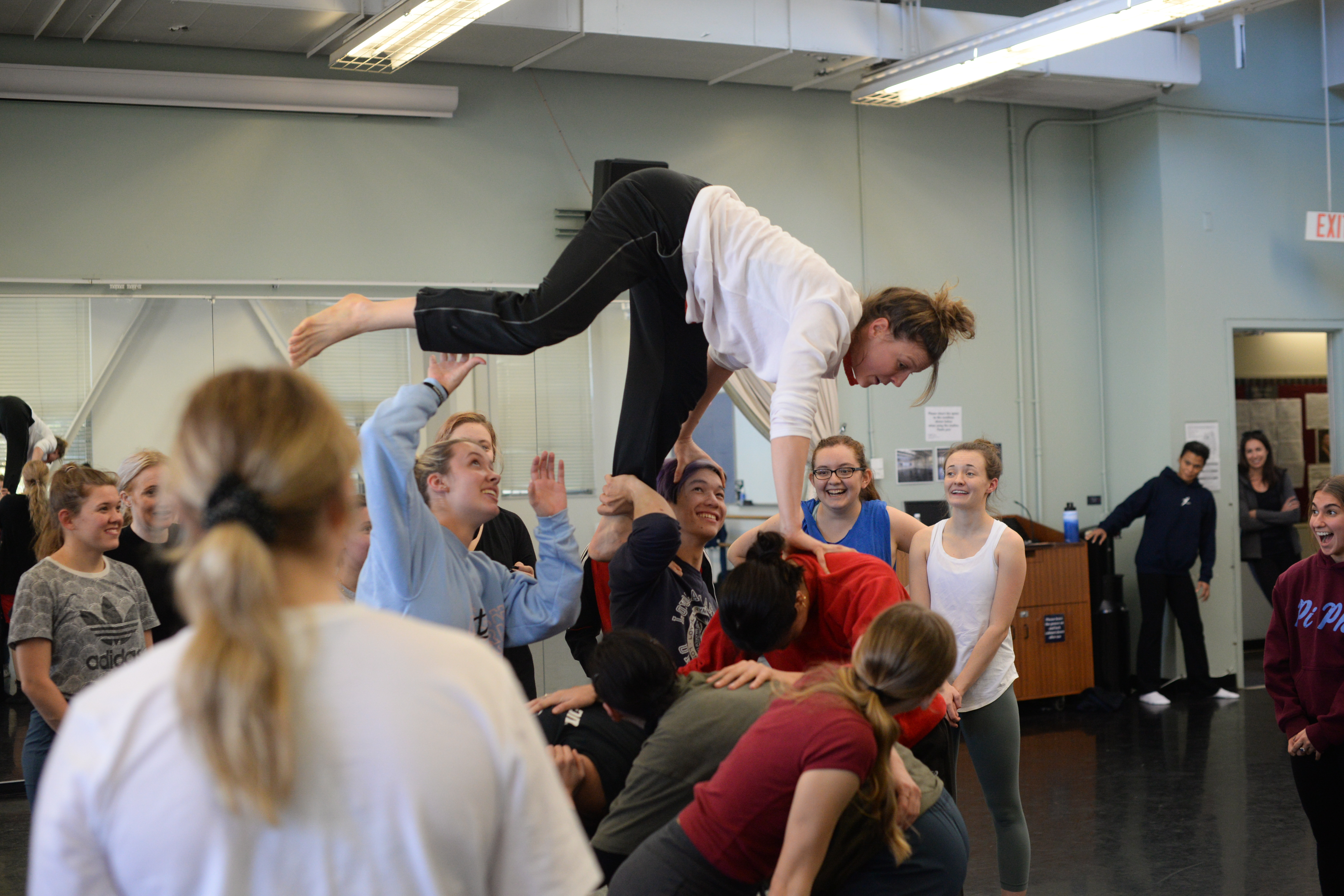 LMU Dance students learn from Bill T. Jones teaching artists